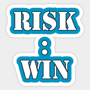 Embracing Risk to Achieve Success Sticker